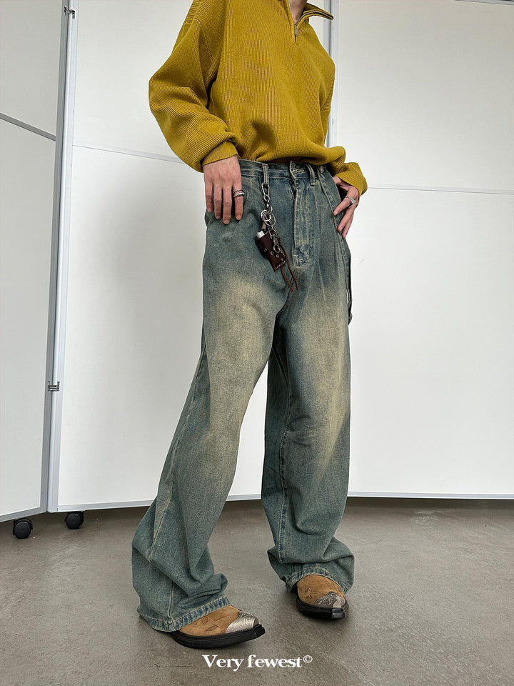 WASHED WIDE DENIM VFDES4404