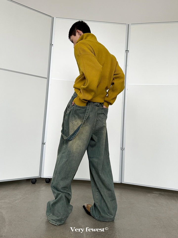 WASHED WIDE DENIM VFDES4404