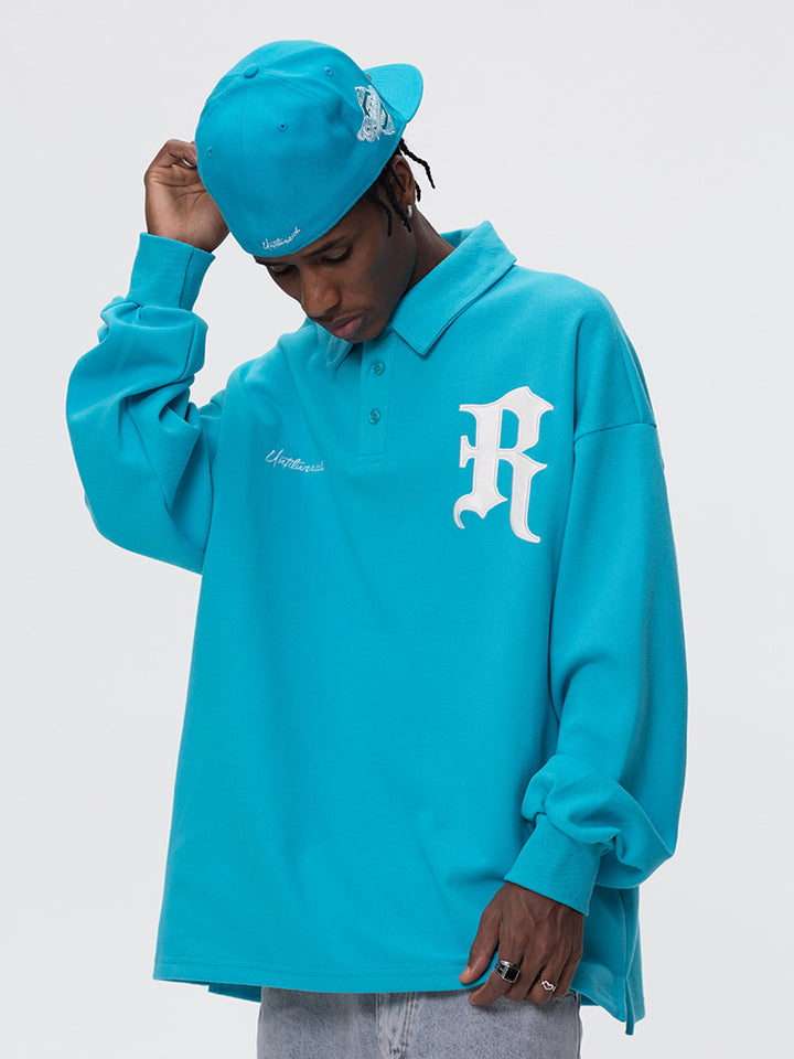 EMBLEM LS POLO SHIRT UWDES4410