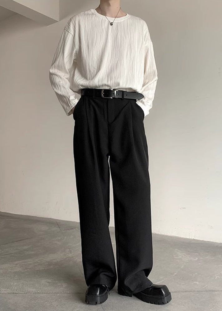 MINIMAL SOLID LEATHER BELT BEDES4523