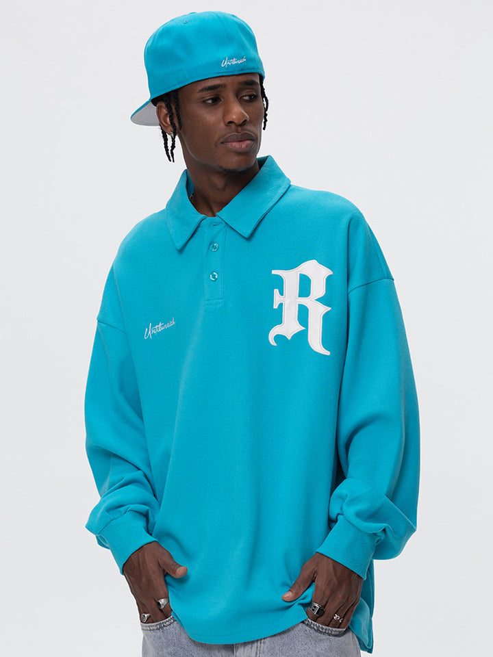 EMBLEM LS POLO SHIRT UWDES4410