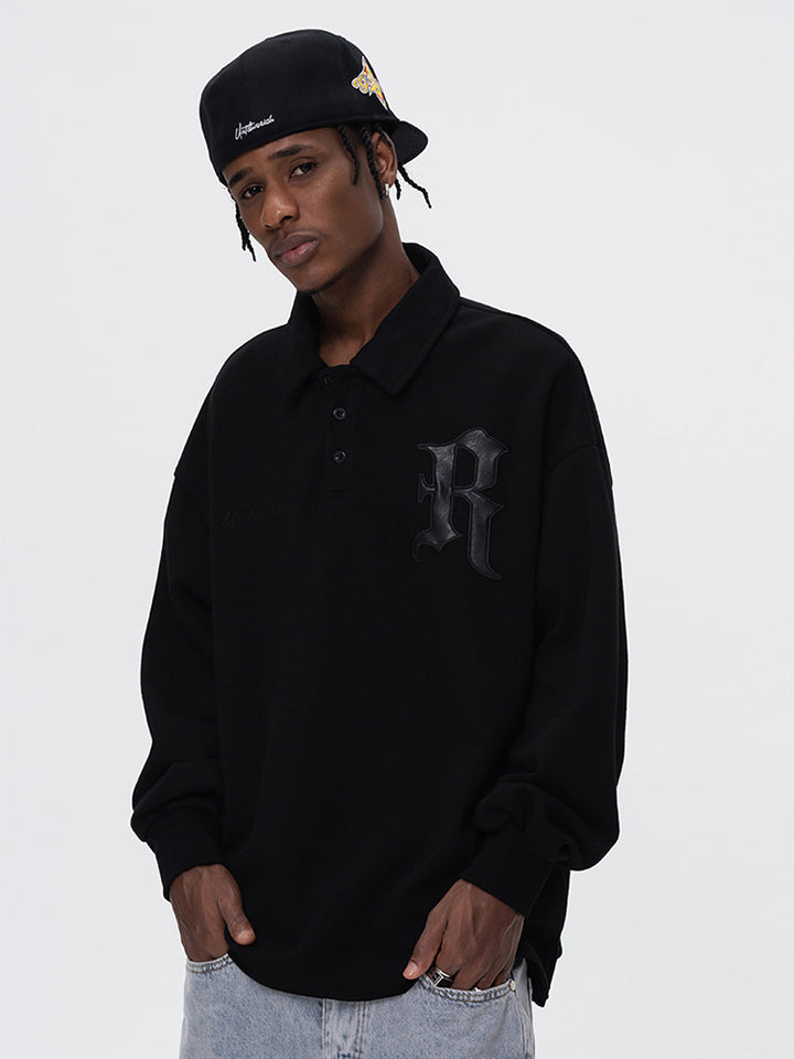 EMBLEM LS POLO SHIRT UWDES4410
