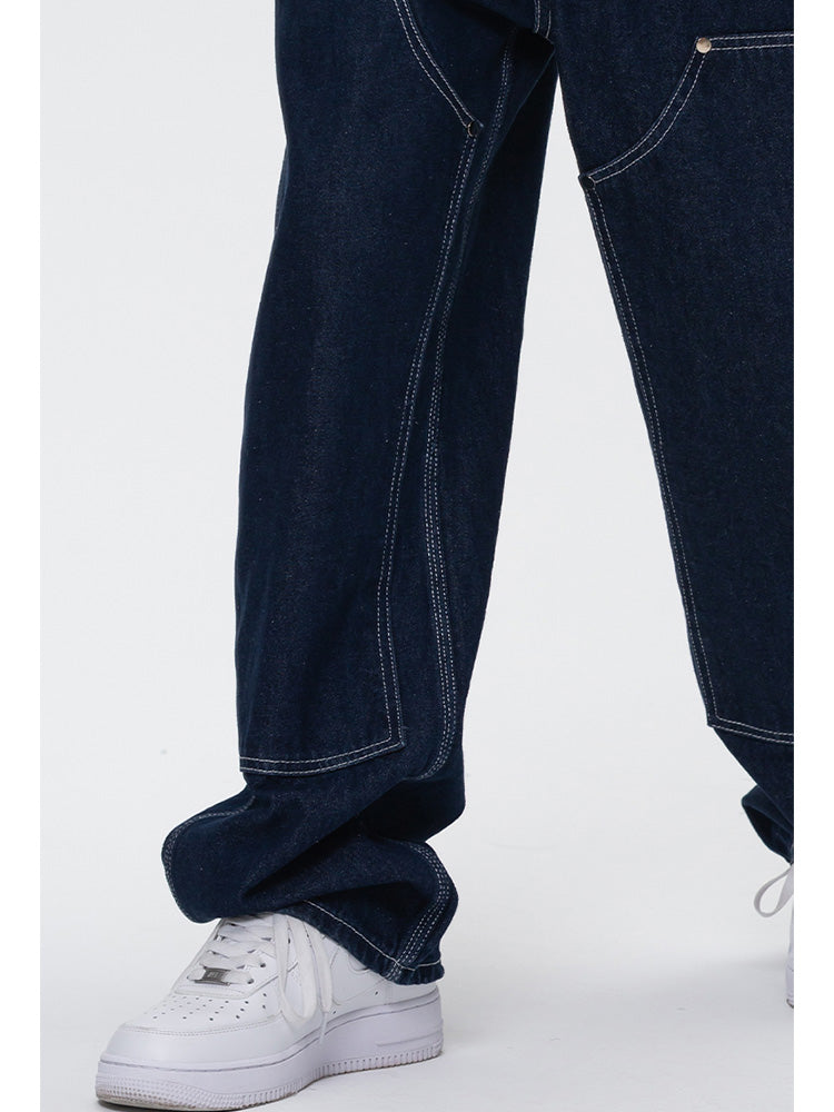 STITCH WIDE DENIM PANTS UWDES4409