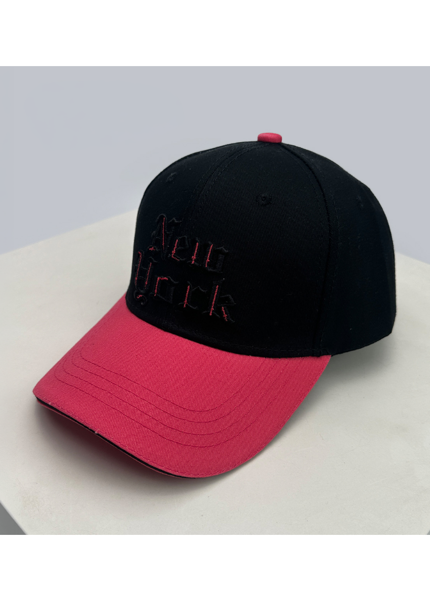 TWO TONE LOGO EMBROIDERY CAP BEDES4740