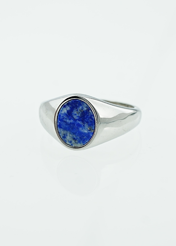 OVAL GEMSTONE SIGNET RING BEDES4705