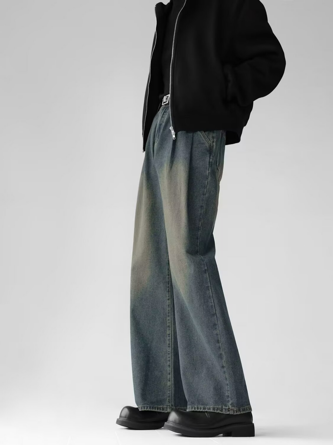FADE WIDE DENIM PANTS BEDES4733