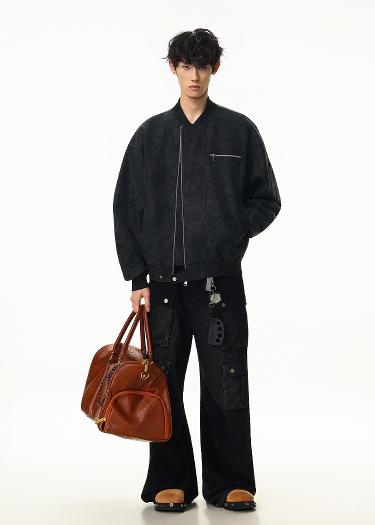 ZIP POCKET BLOUSON BEDES4539