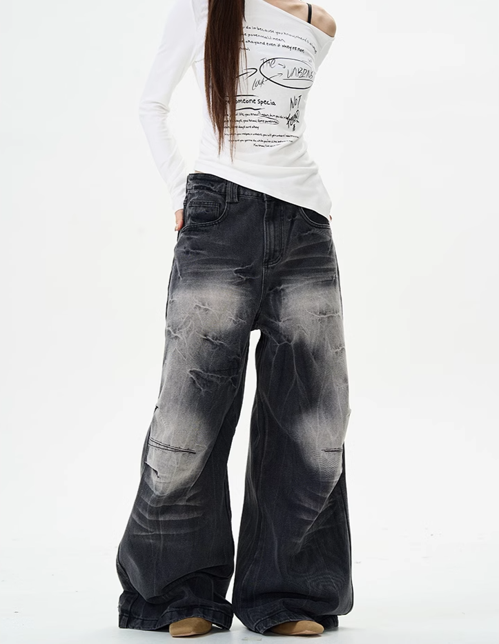 WASHED DENIM PANTS WLDES4365