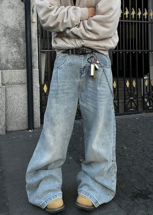 VINTAGE WASH LOOSE DENIM DFDES4495