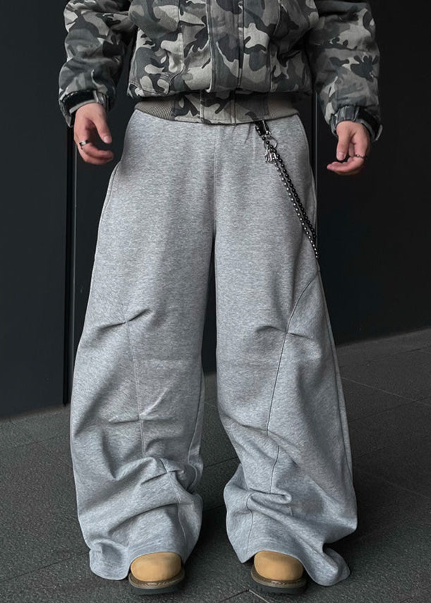 TUCK WIDE SWEAT PANTS DFDES4444