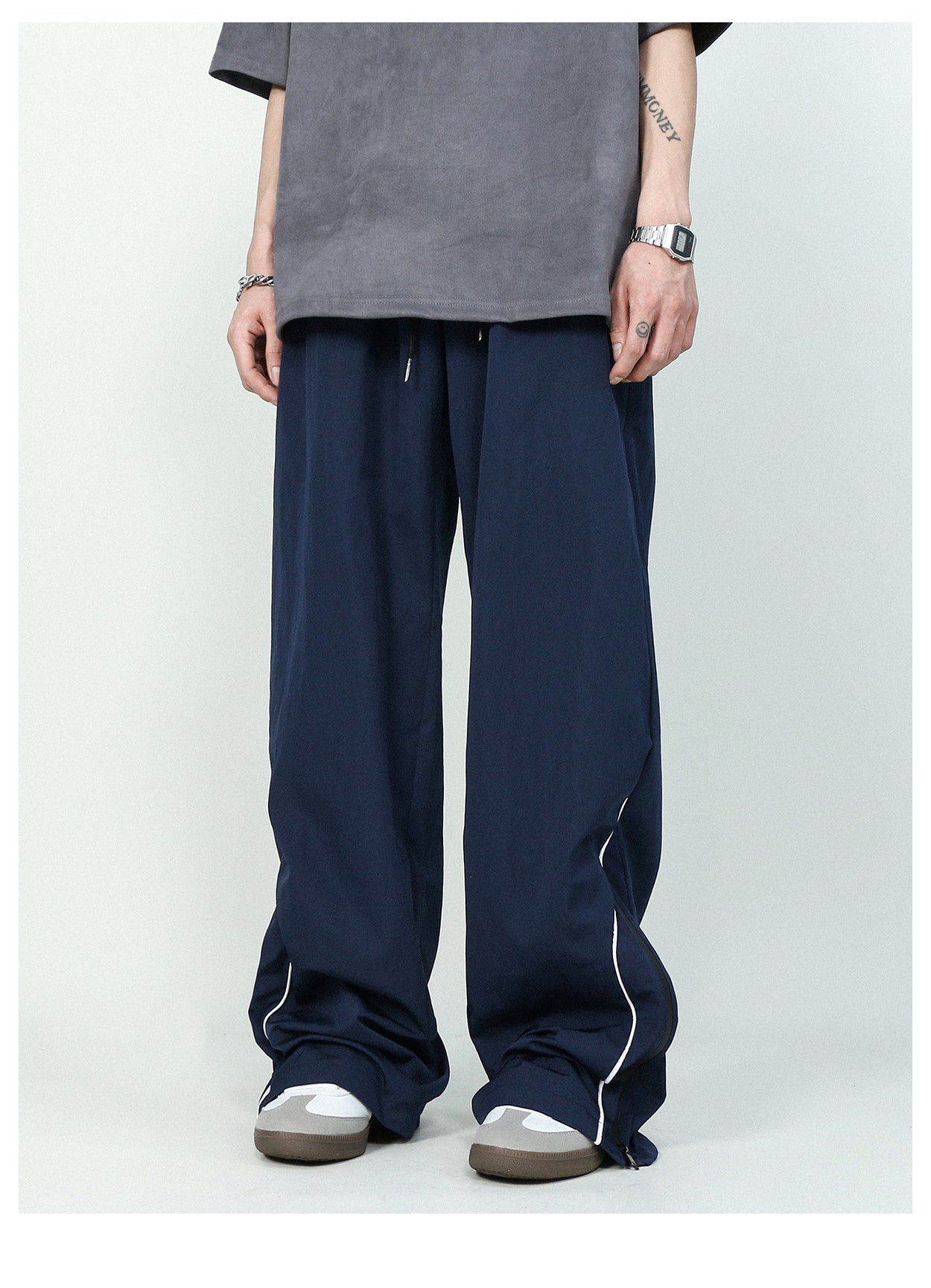 LOOSE FIT TRACK PANTS MNDES4467 – Deuku