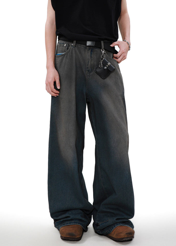 GRADATION WIDE WASHED DENIM AEDES4595