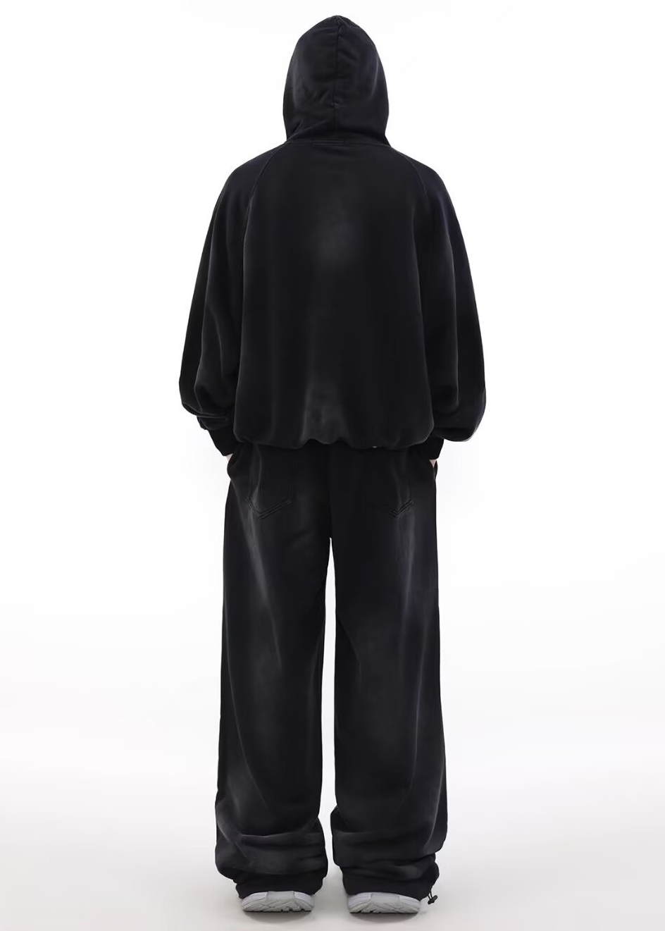 SMOKE DYE LOGO SWEAT PANTS BEDES4517