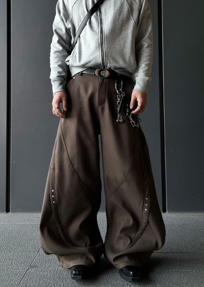 RIVET WIDE CURVE PANTS DFDES4440