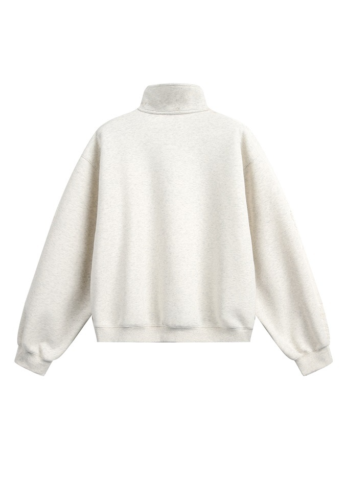 HALF-ZIP SWEAT TOP BEDES4552