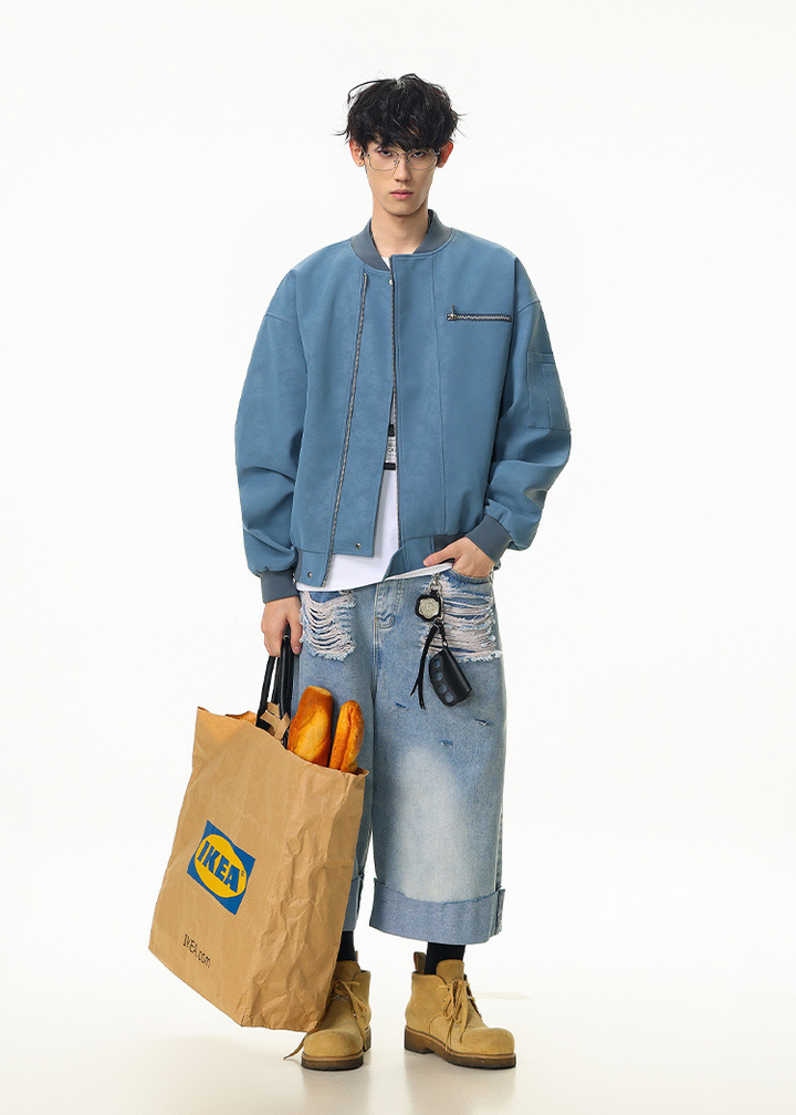 ZIP POCKET BLOUSON BEDES4539