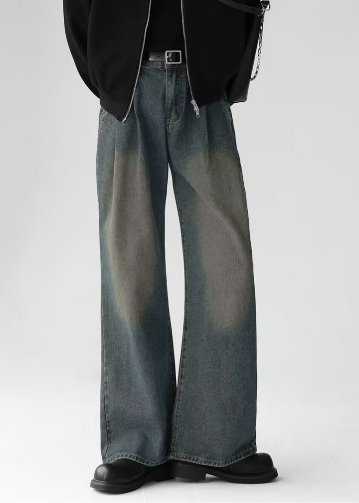 FADE WIDE DENIM PANTS BEDES4733