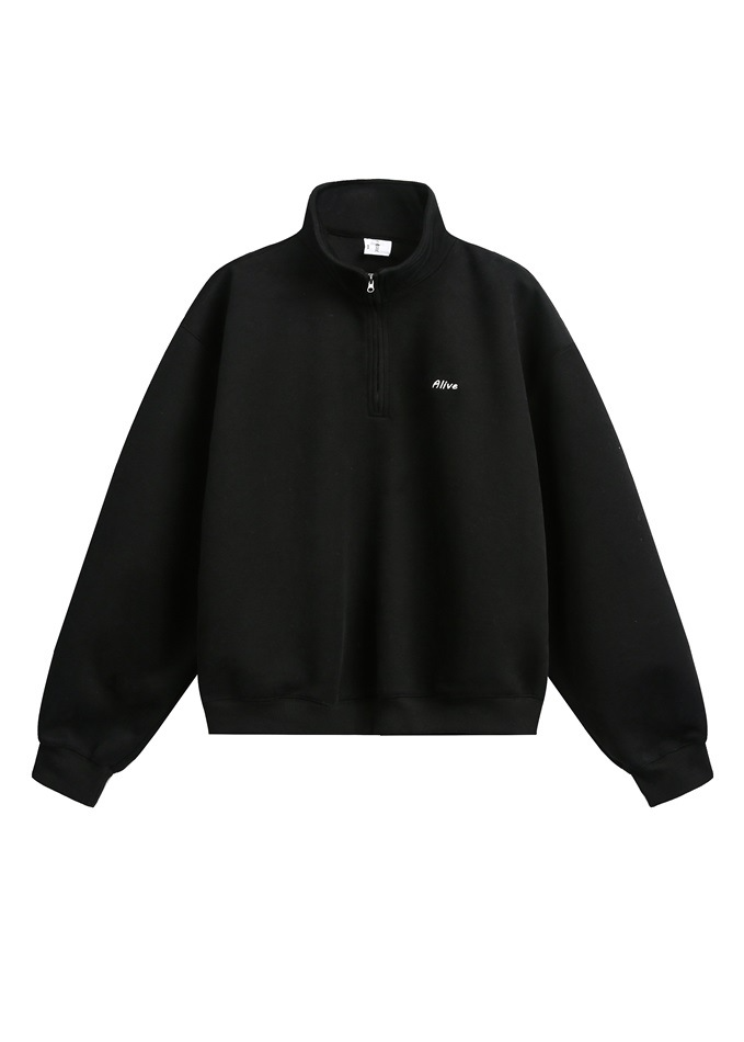 HALF-ZIP SWEAT TOP BEDES4552