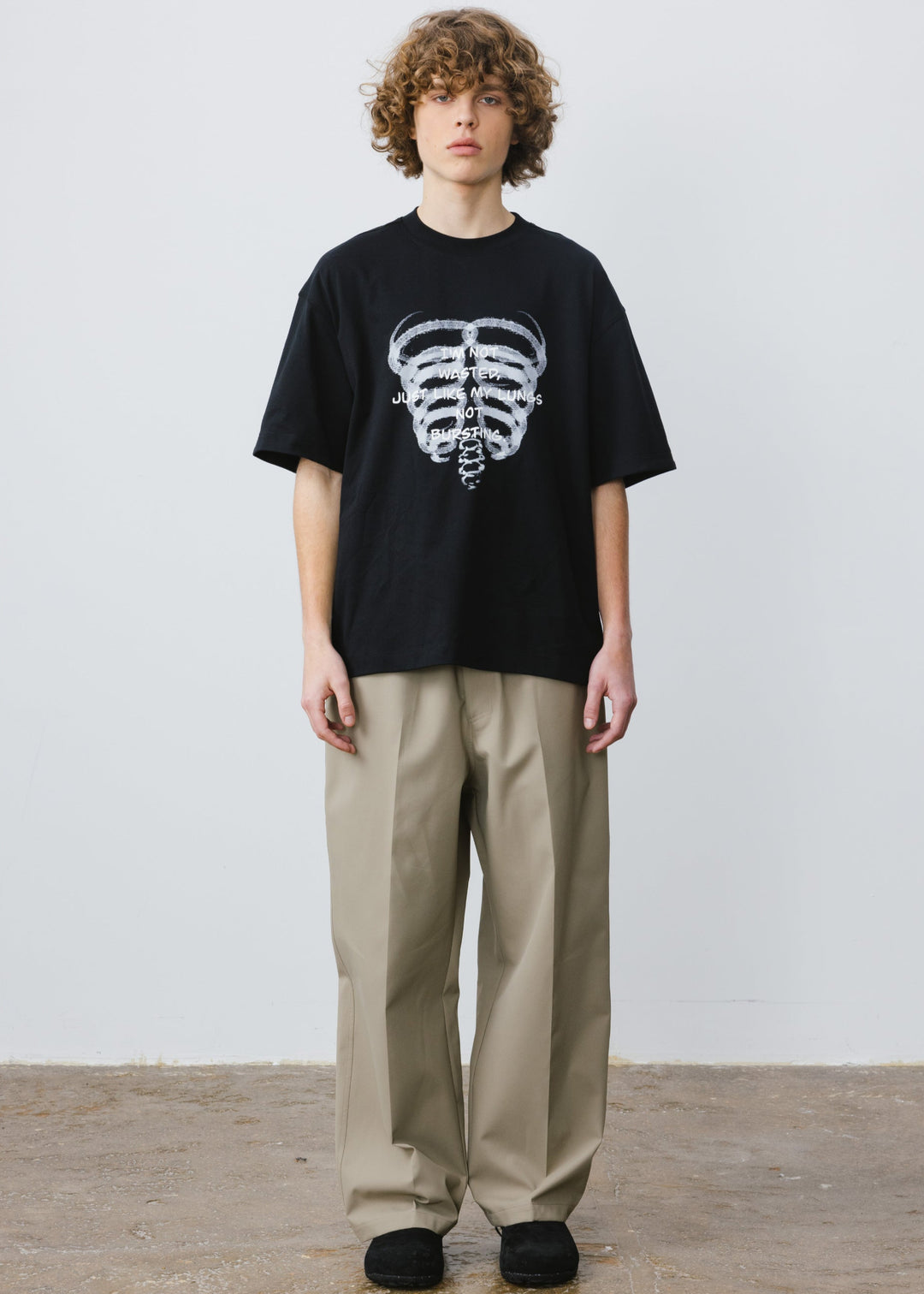BONE PRINTED T-SHIRT BHDES4448