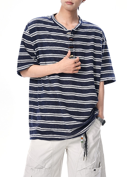 RETRO BORDER TOGGLE T-SHIRT BEDES4664