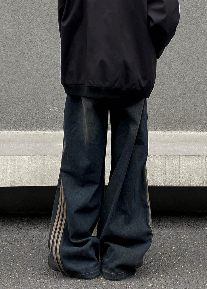 SIDE LINE FADE DENIM PANTS AEDES4555