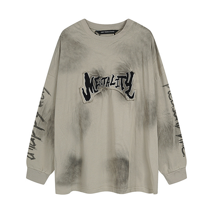 SMOKE DYE LOGO LONG TEE BEDES4514