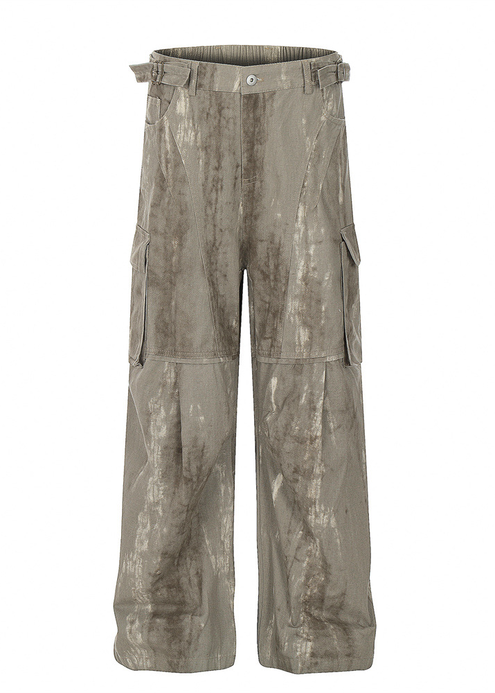 SMOKE WIDE CARGO PANTS AEDES4599