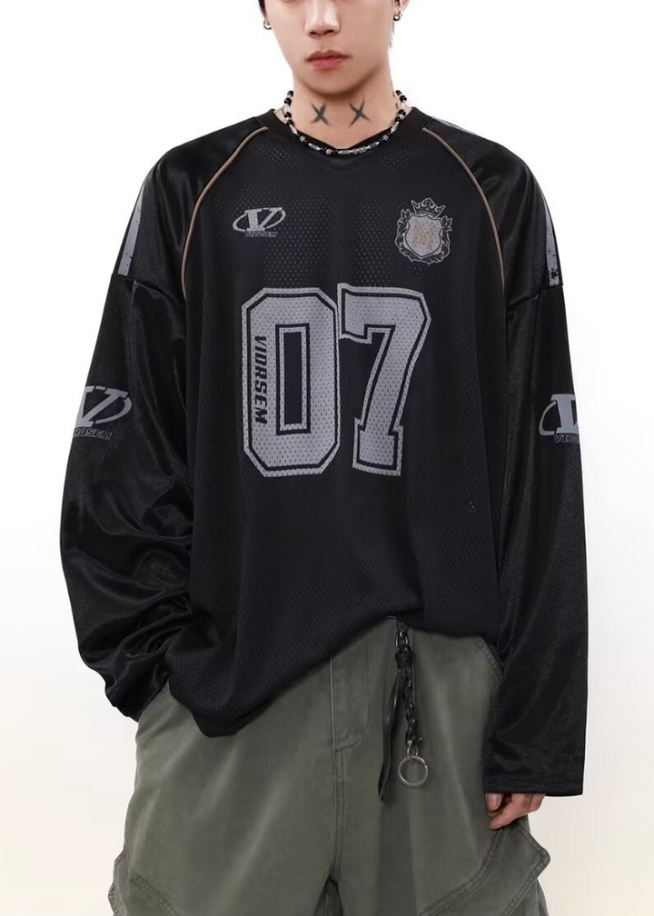 NUMBER 07 OVERSIZED MESH JERSEY BEDES4739