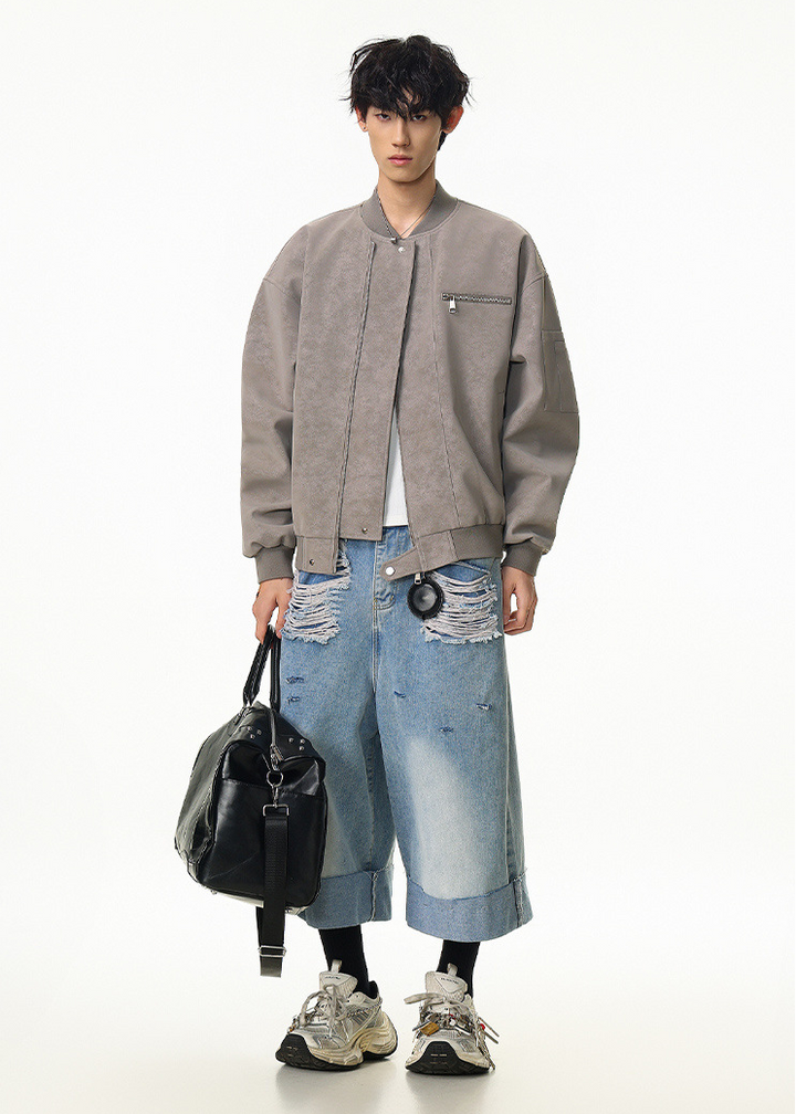 ZIP POCKET BLOUSON BEDES4539