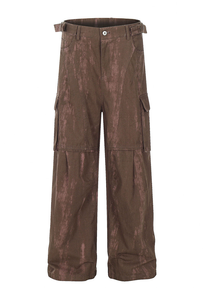 SMOKE WIDE CARGO PANTS AEDES4599
