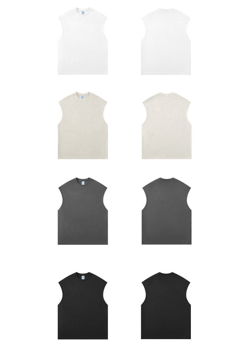 OVERSIZED SLEEVELESS T-SHIRT BEDES4637