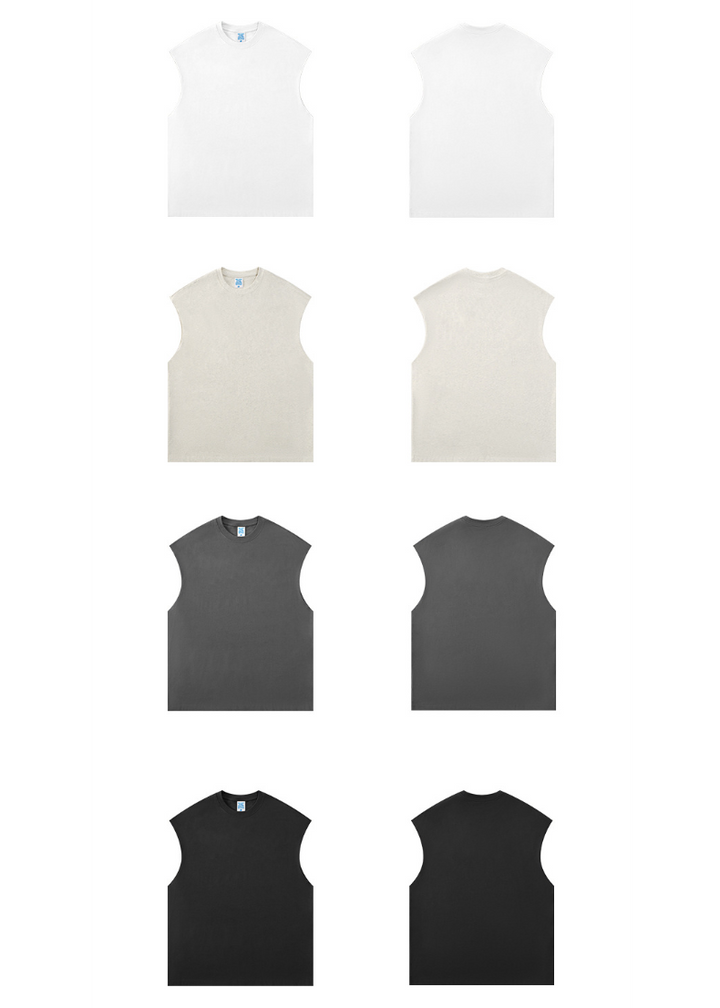 OVERSIZED SLEEVELESS T-SHIRT BEDES4637