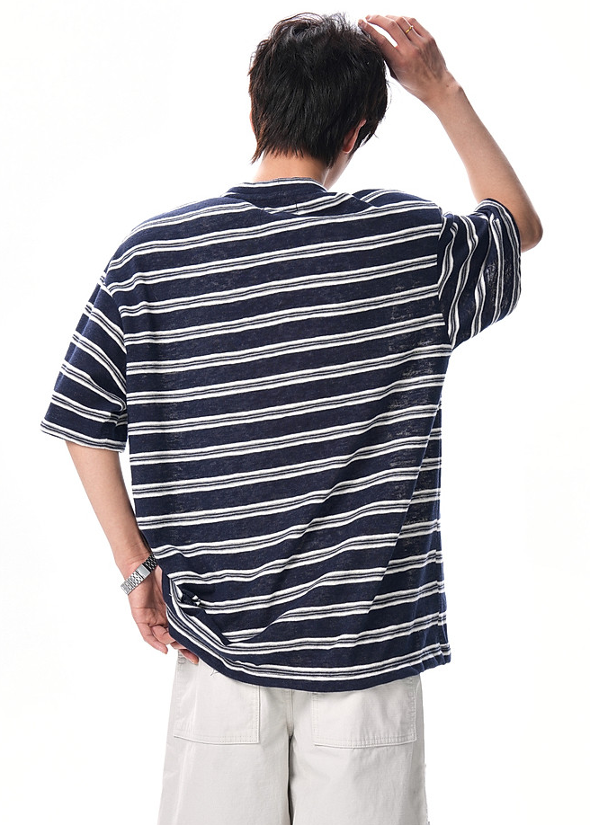 RETRO BORDER TOGGLE T-SHIRT BEDES4664
