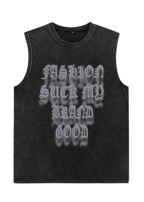 VINTAGE GRAPHIC SLEEVELESS TEE BEDES4693