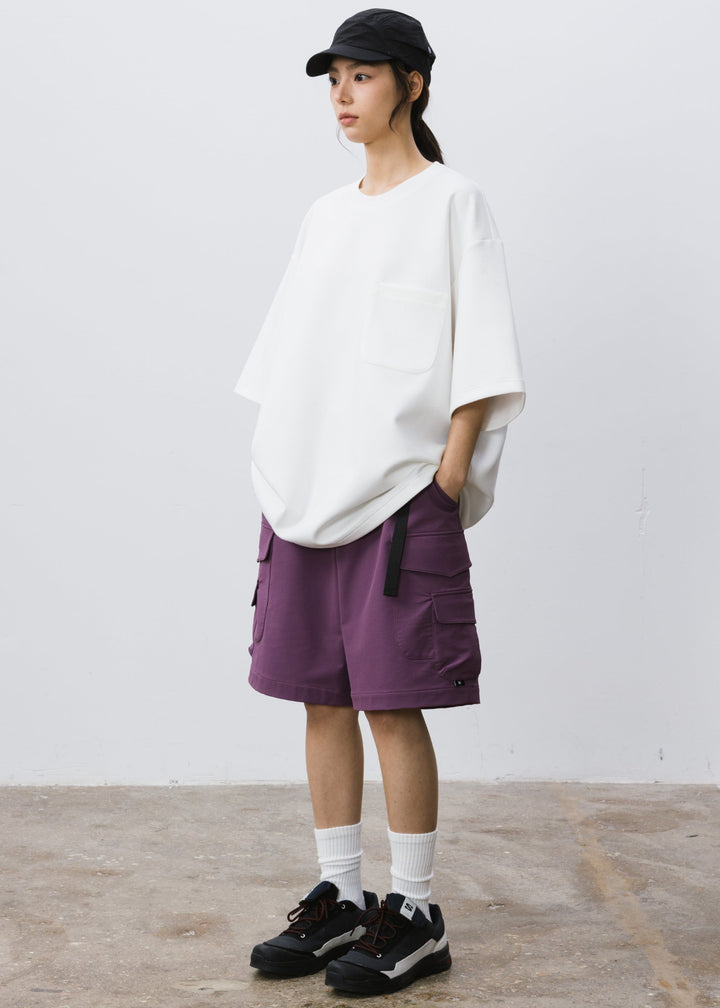 OVER SIZED POCKET T-SHIRT BHDES4447