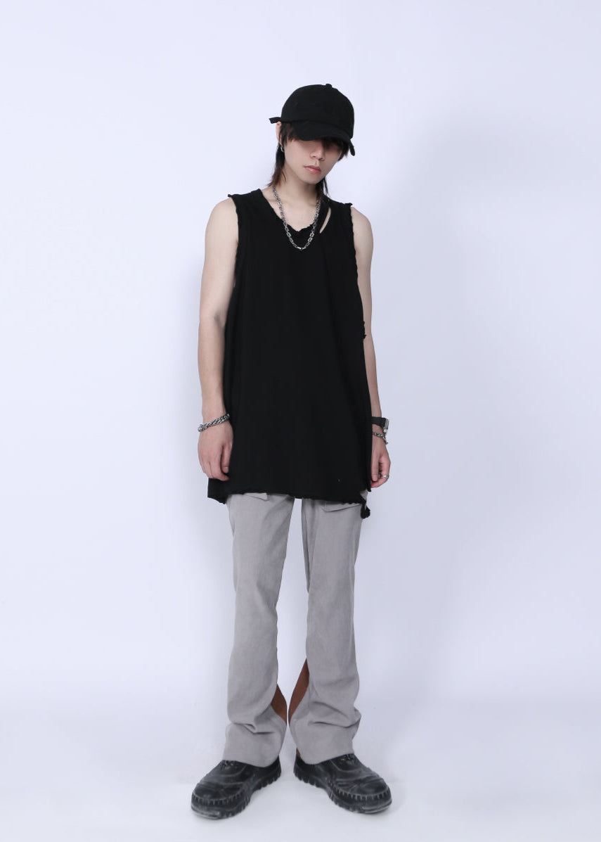 RIPPED TANK TOP MNDES4464