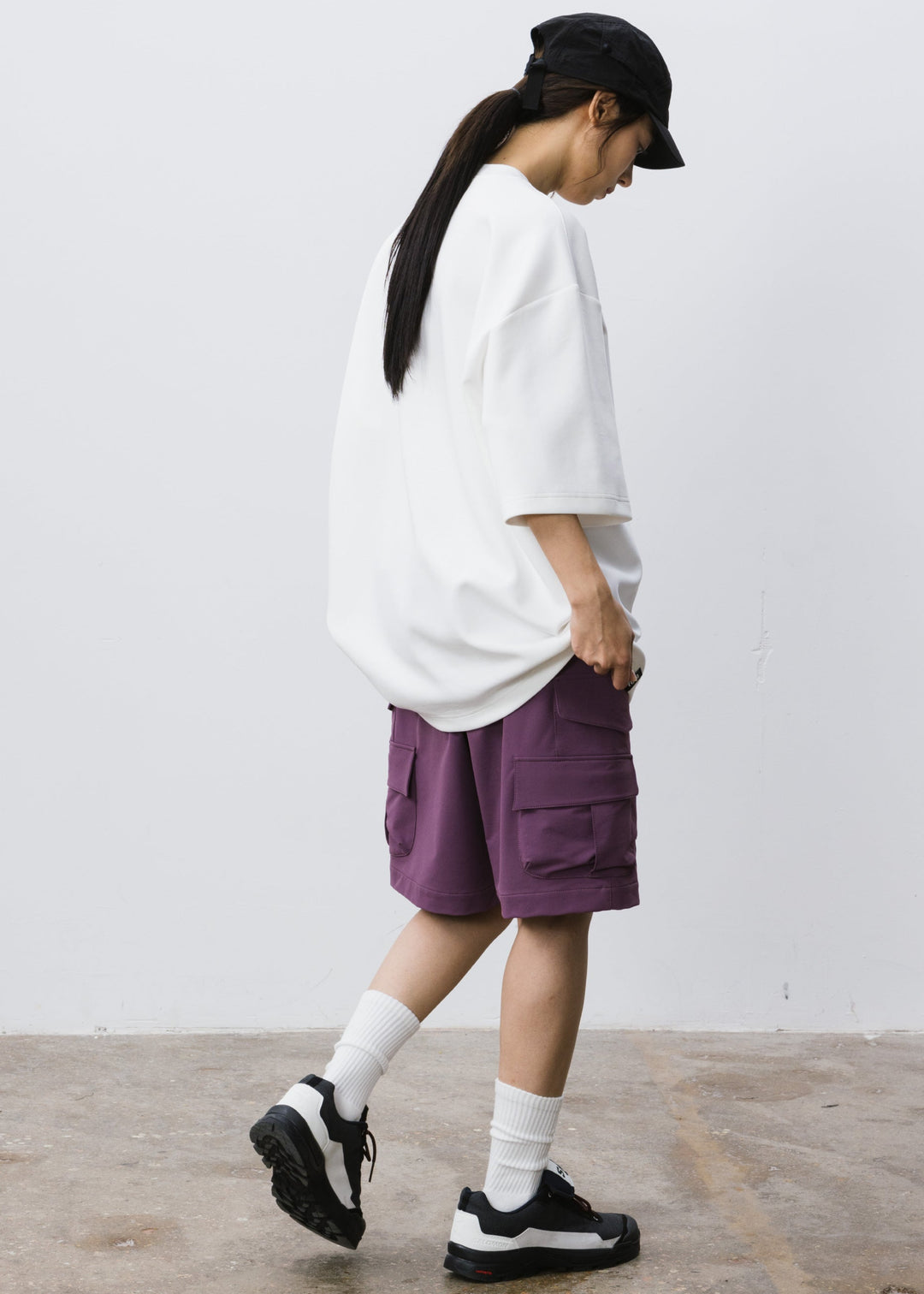 OVER SIZED POCKET T-SHIRT BHDES4447