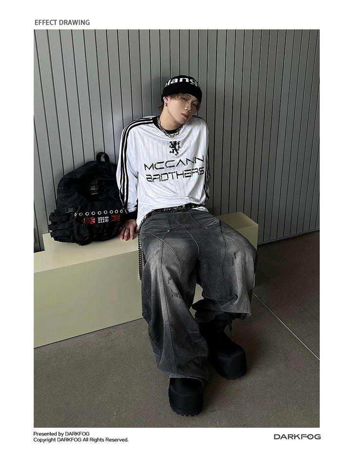 SLEEVE LINE RINGER T-SHIRT DFDES4438