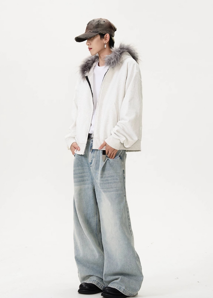 VOLUME FUR ZIP PARKA BEDES4520