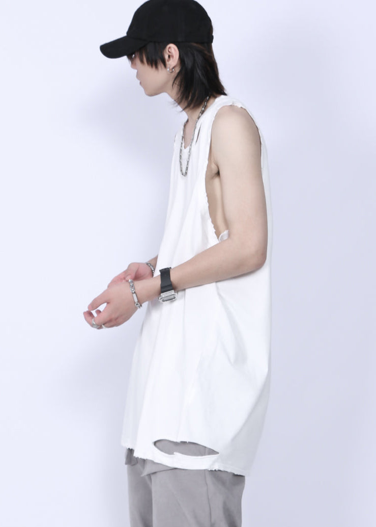 RIPPED TANK TOP MNDES4464