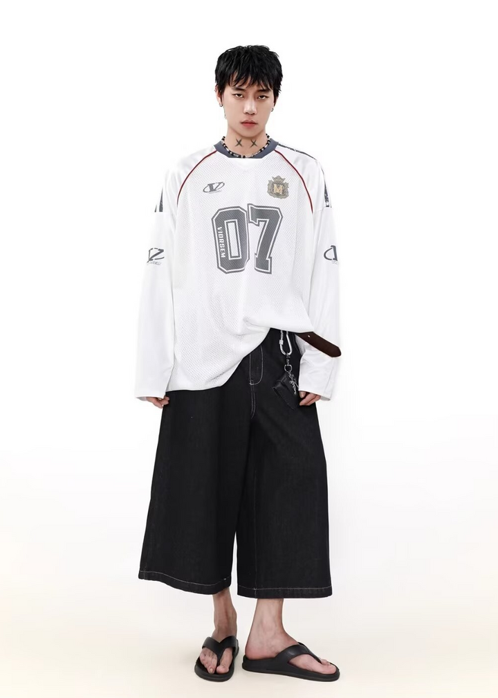 NUMBER 07 OVERSIZED MESH JERSEY BEDES4739
