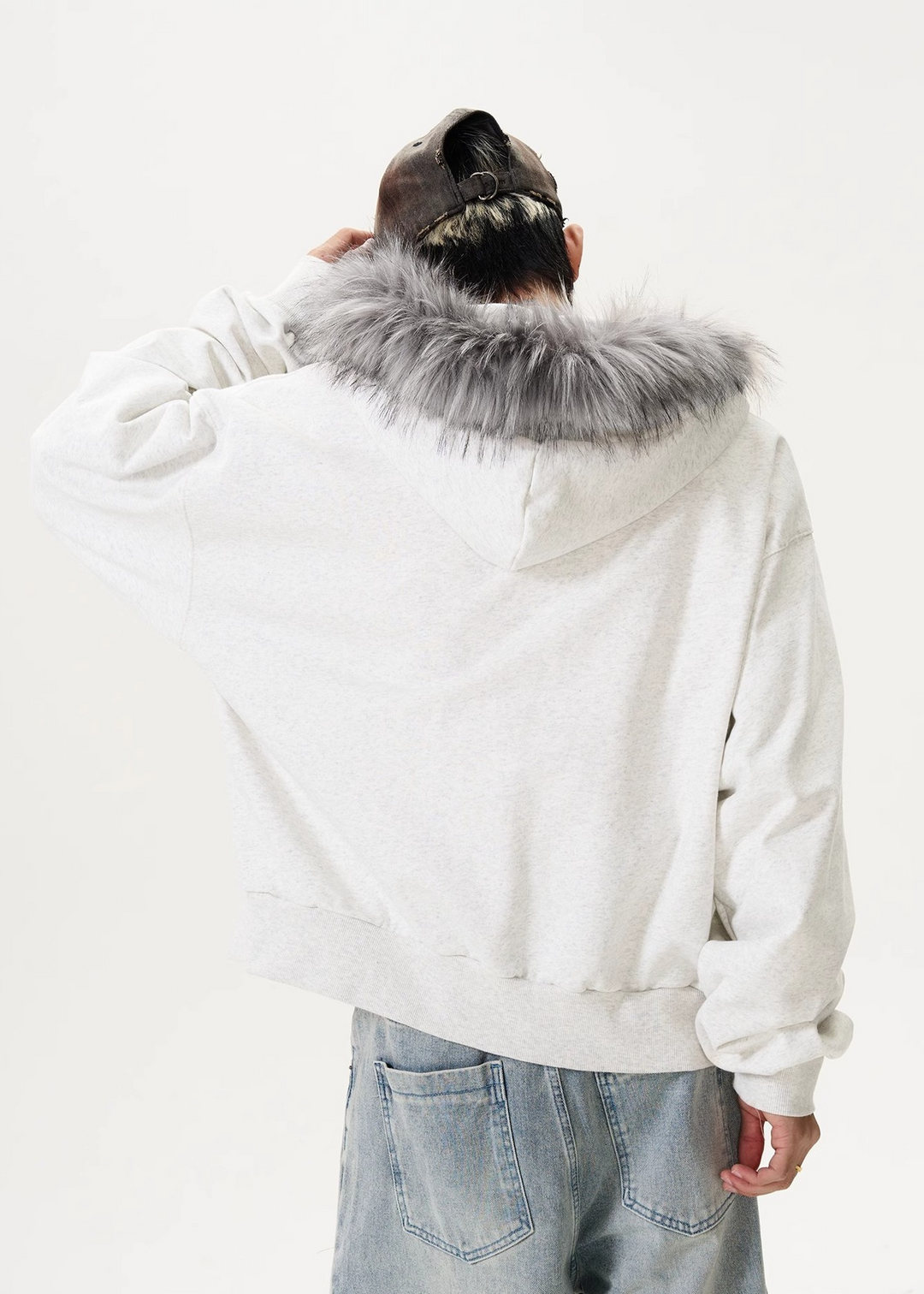 VOLUME FUR ZIP PARKA BEDES4520