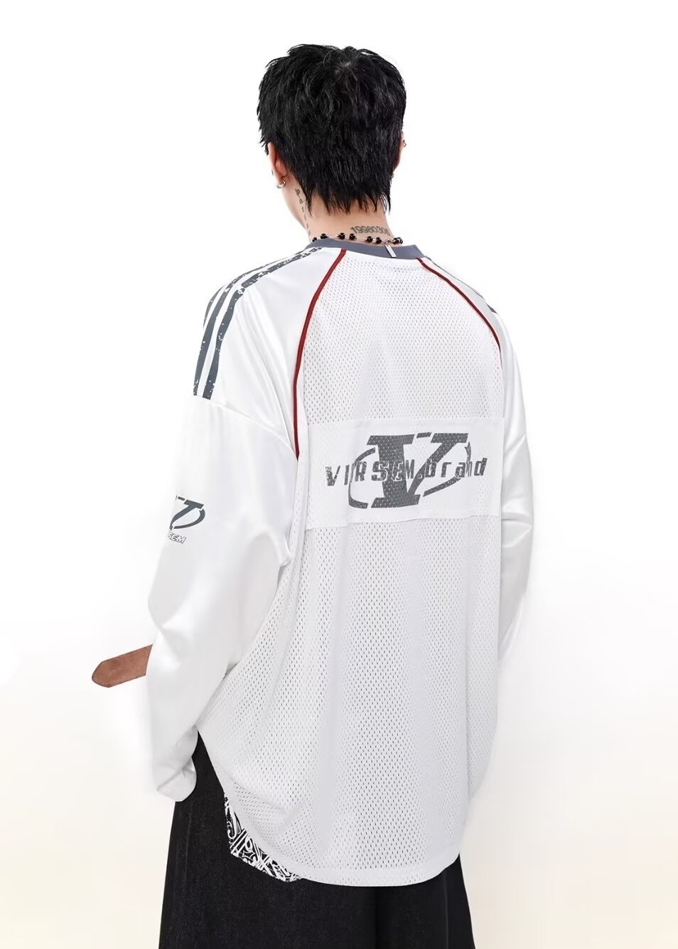 NUMBER 07 OVERSIZED MESH JERSEY BEDES4739