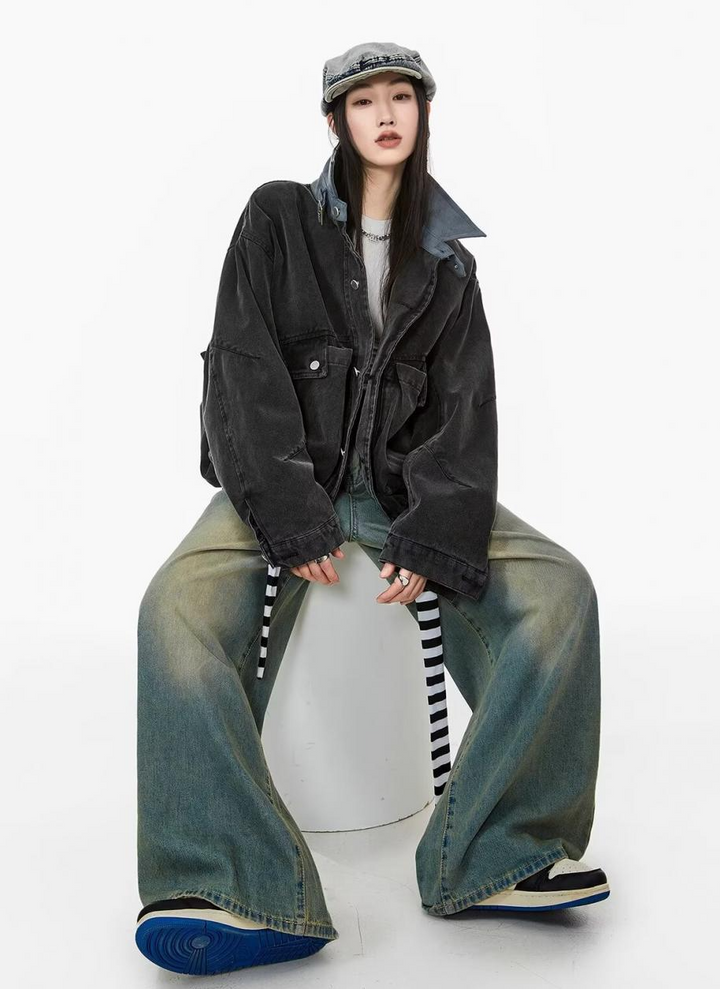 WORK OVER DENIM JACKET BEDES4527