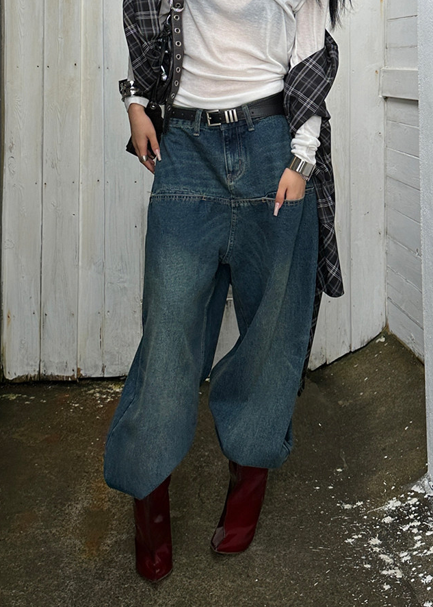 FRONT POCKET WIDE DENIM AEDES4560