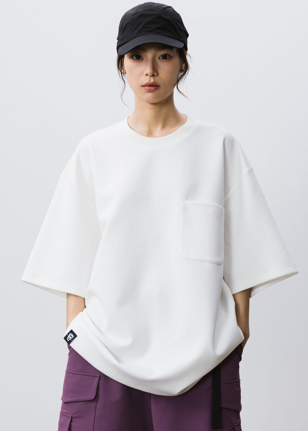 OVER SIZED POCKET T-SHIRT BHDES4447