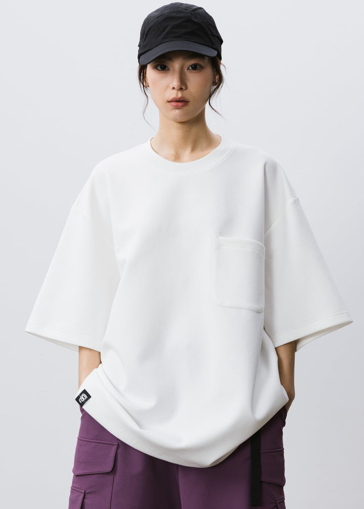 OVER SIZED POCKET T-SHIRT BHDES4447