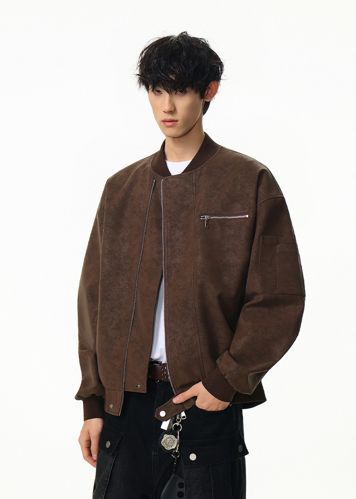 ZIP POCKET BLOUSON BEDES4539