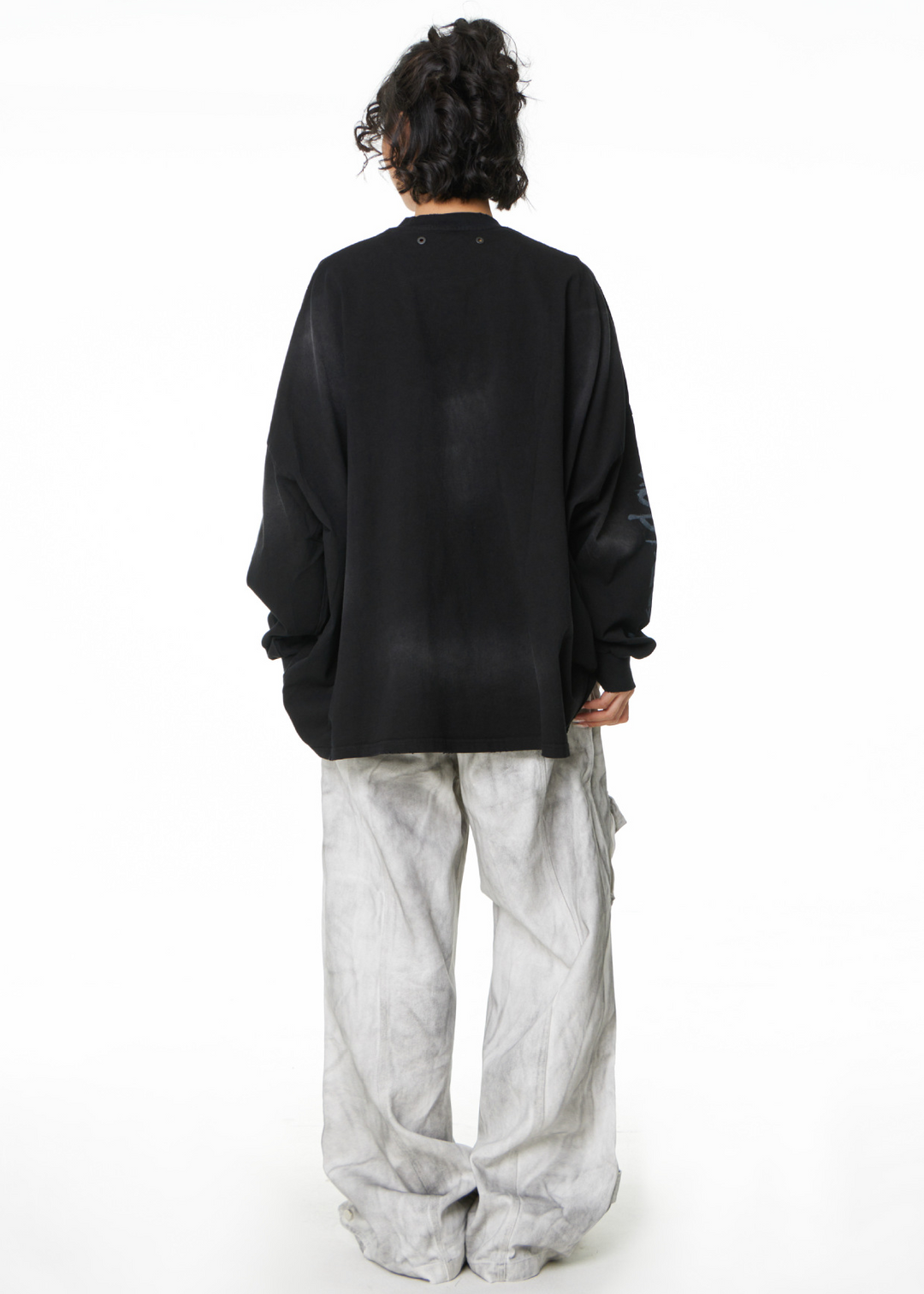 SMOKE DYE LOGO LONG TEE BEDES4514