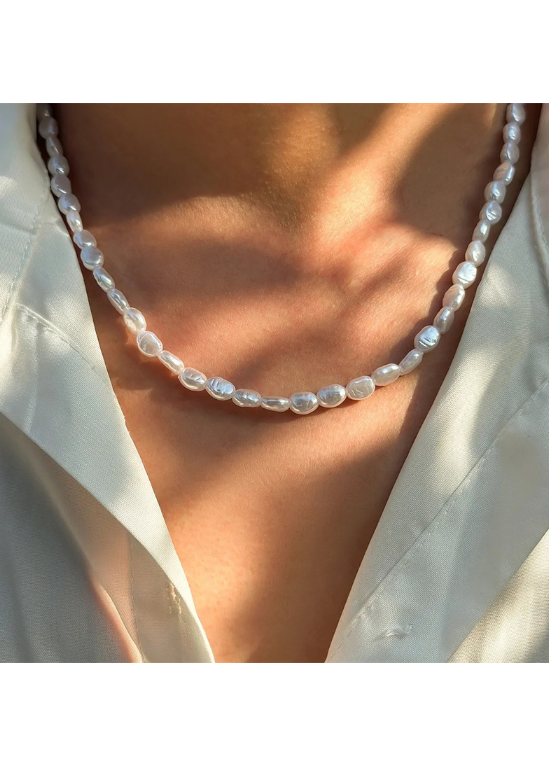 BAROQUE PEARL NECKLACE BEDES4602